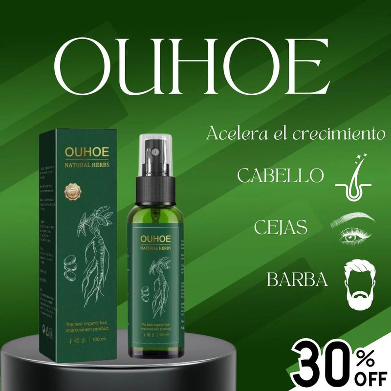 OUHOE | Elixir de crecimiento y reparación capilar