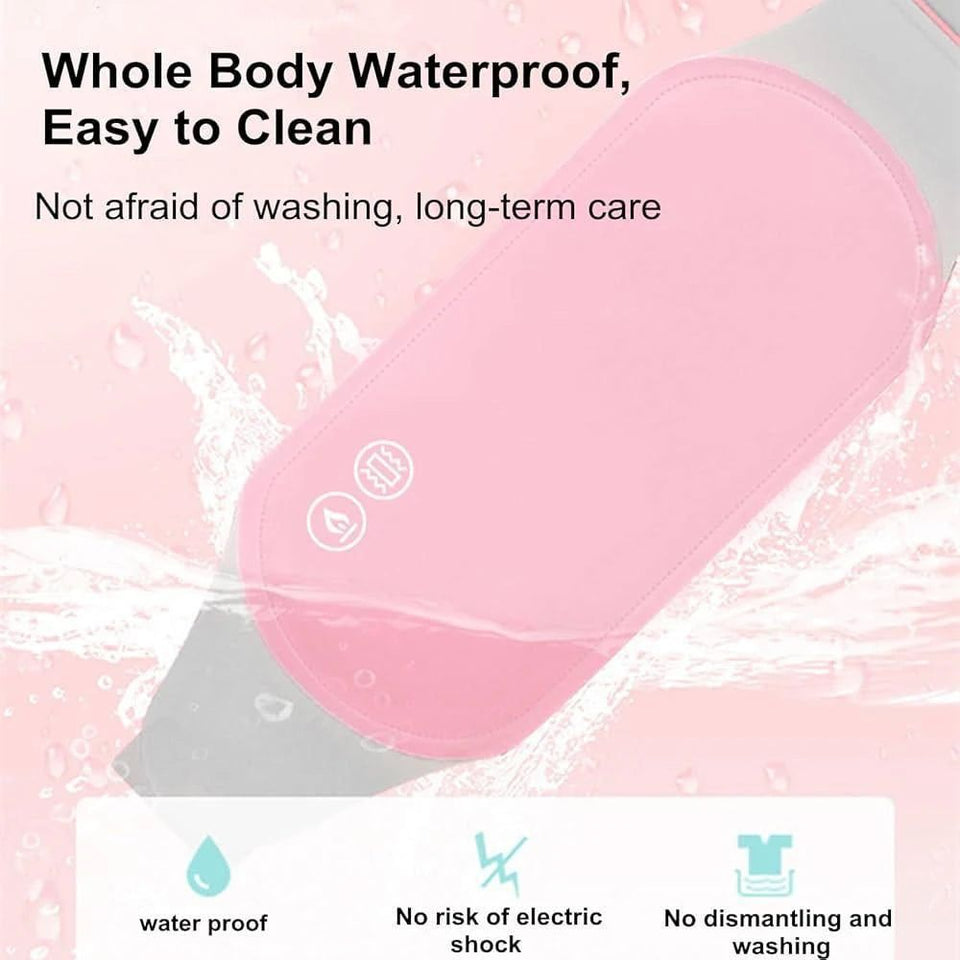 🌸 Cinturón de Calor para Alivio de Dolores  Menstruales y Musculares 🌸